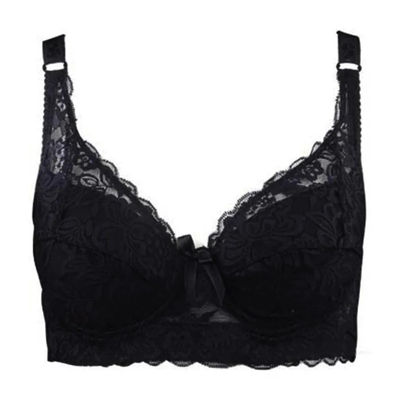 Women Sexy Bralette Big Size Lace Underwear Push Up Bras 80CD-105CD Intimates Female Lace Bra Lingerie 42D 44D 46D soutien gorge